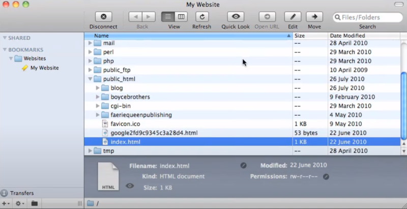 ftp for mac os 10.8.5